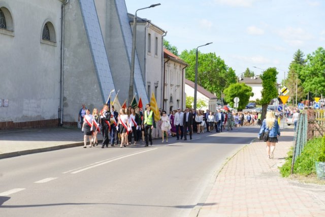 Przemarsz uczestników Jubileuszu 100-lecia Jagiełły
